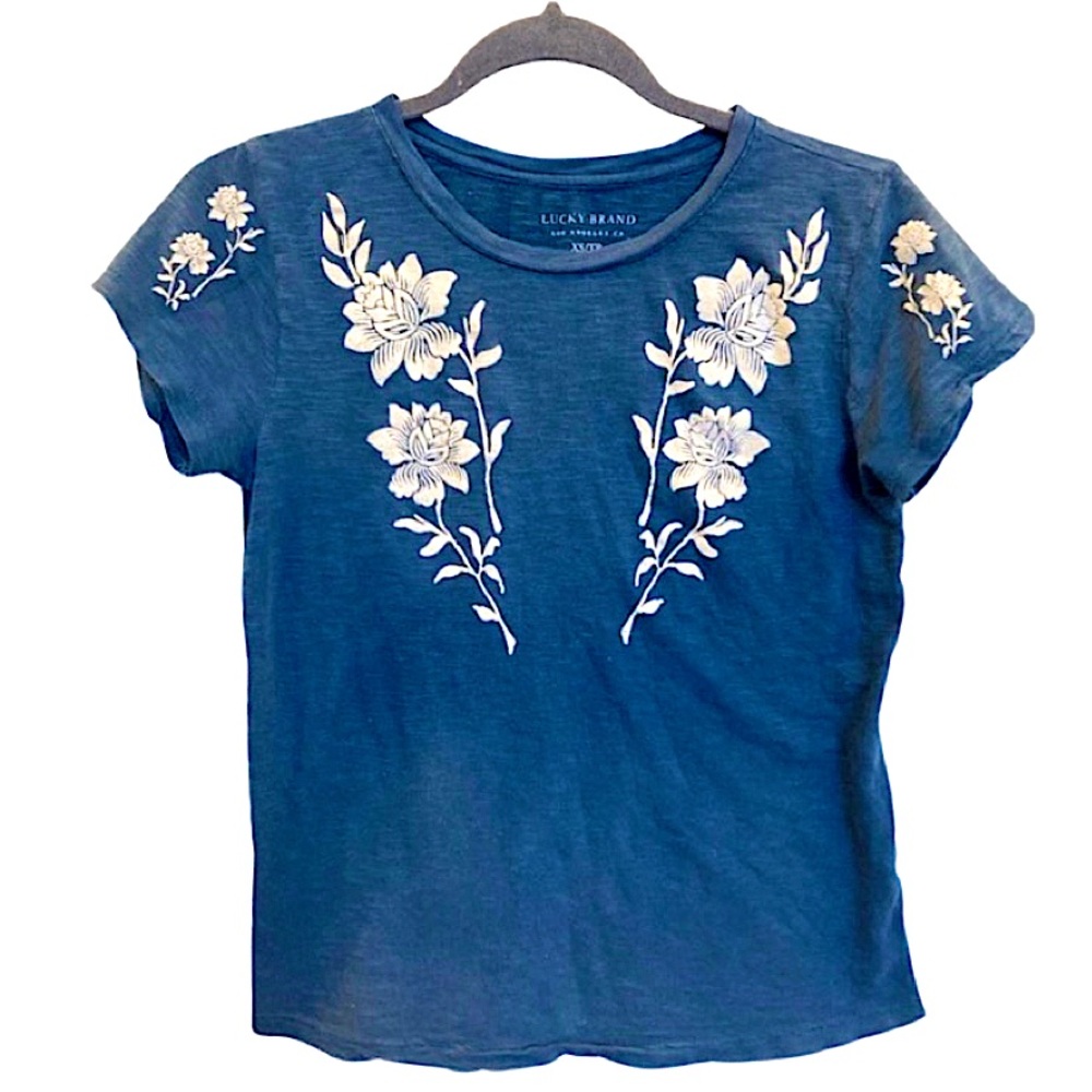 Lucky Brand Floral Tee